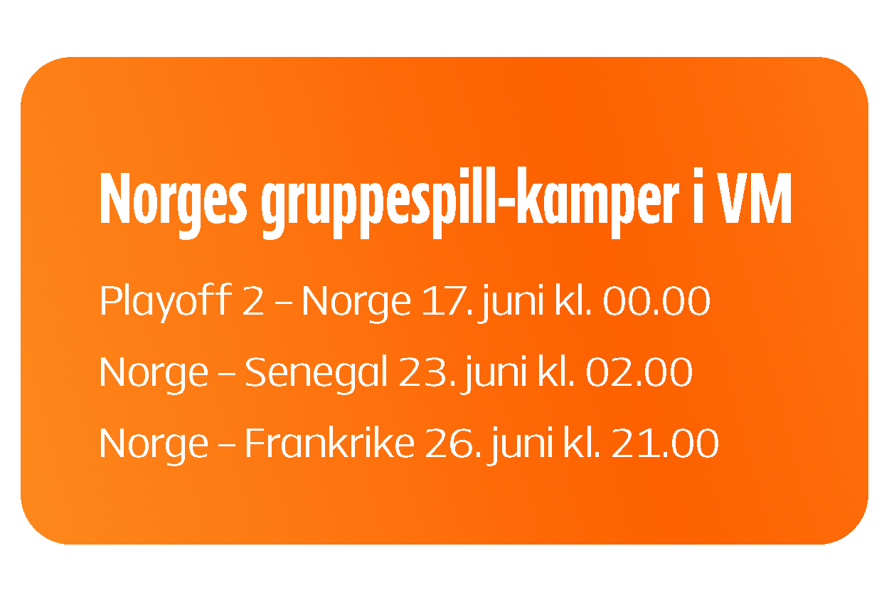 Norge gruppspills-kamper