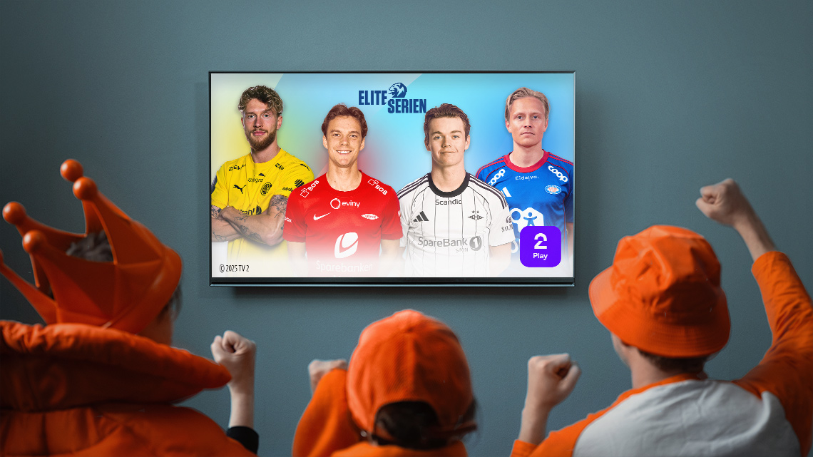 Eliteserien på TV med Allente og TV 2