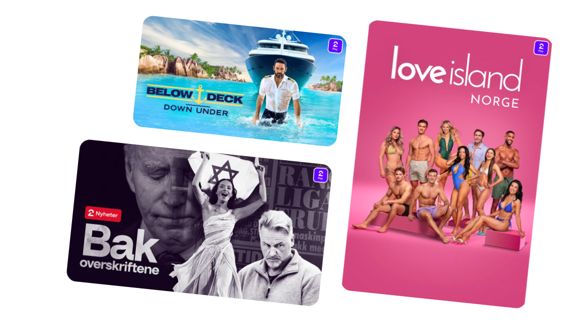 Stream populære TV-programmer der du er med Allente-appen