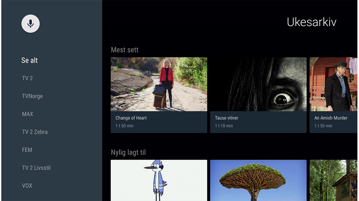 Se programmene du gikk glipp av siste 7 dager
